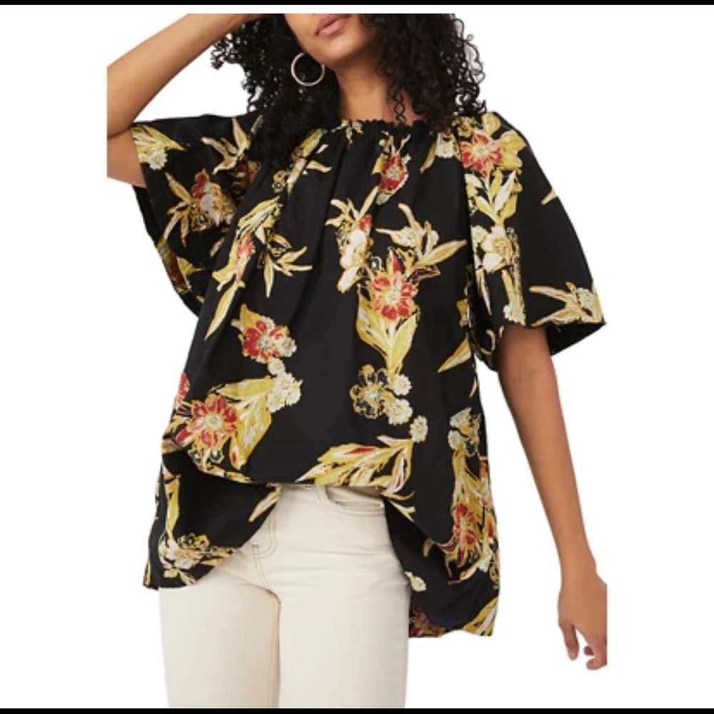 COPY - Free People Jodie Cotton Printed Tunic